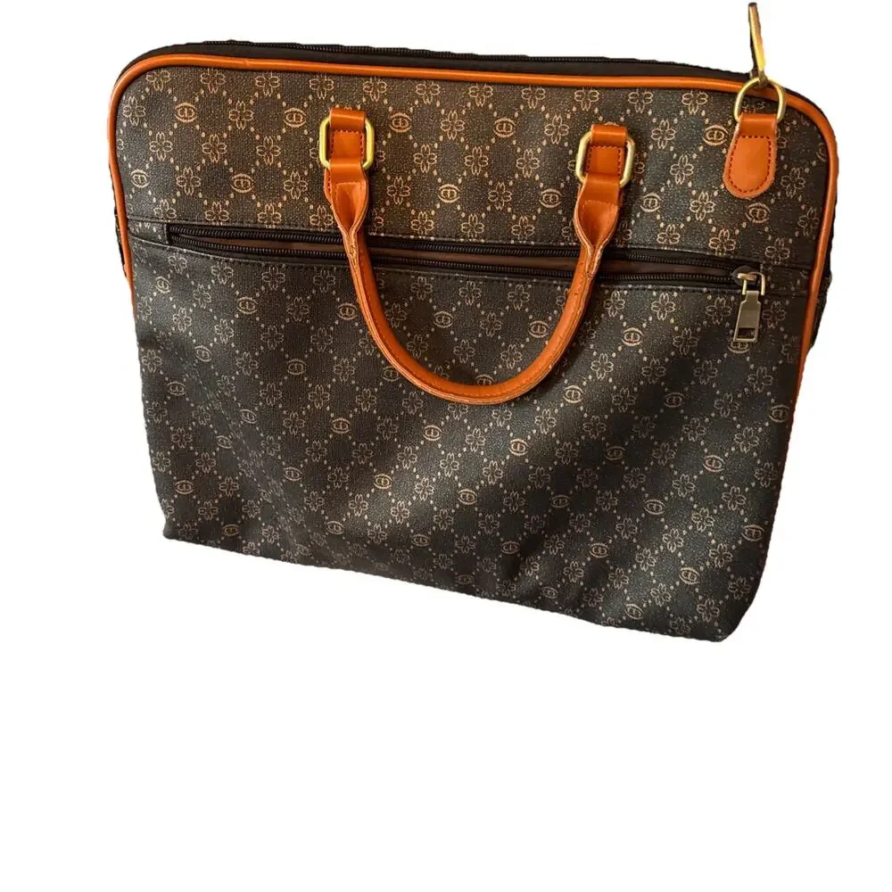 Laptop Bag Briefcase for Men Women Messenger Shoulder Bag Travel Crossbody Pu...